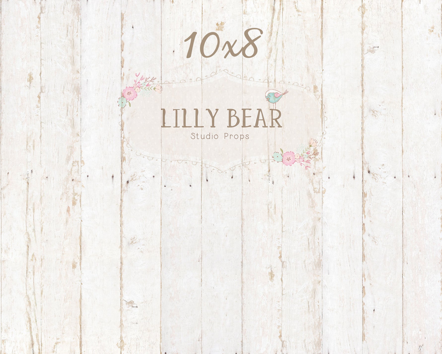 Harper Nailed Wood Planks Floor by Lilly Bear Studio Props sold by Lilly Bear Studio Props, distressed - distressed pla