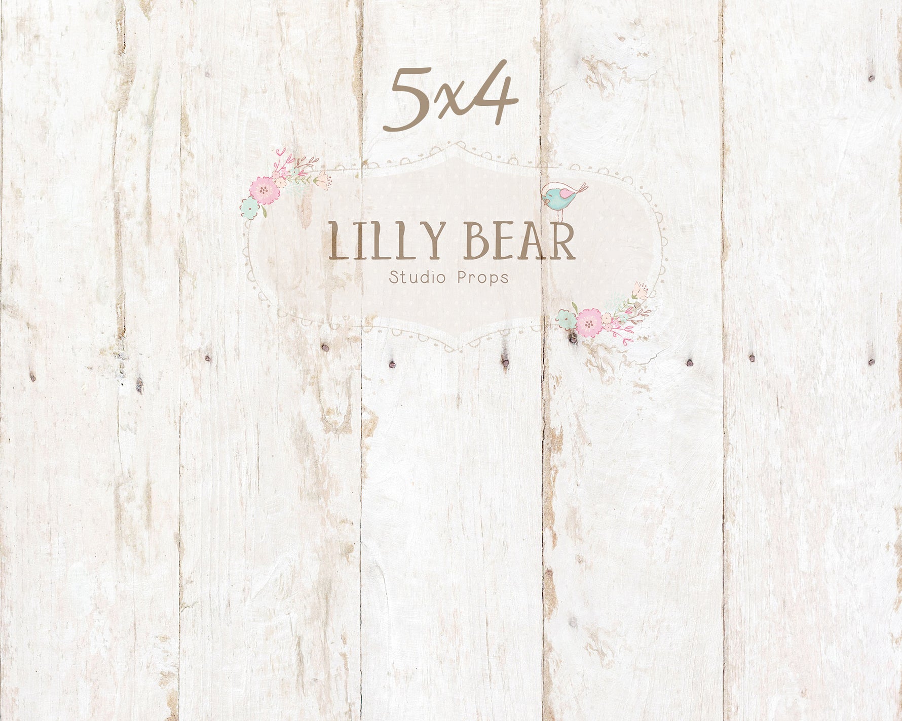 Harper Nailed Wood Planks Floor by Lilly Bear Studio Props sold by Lilly Bear Studio Props, distressed - distressed pla