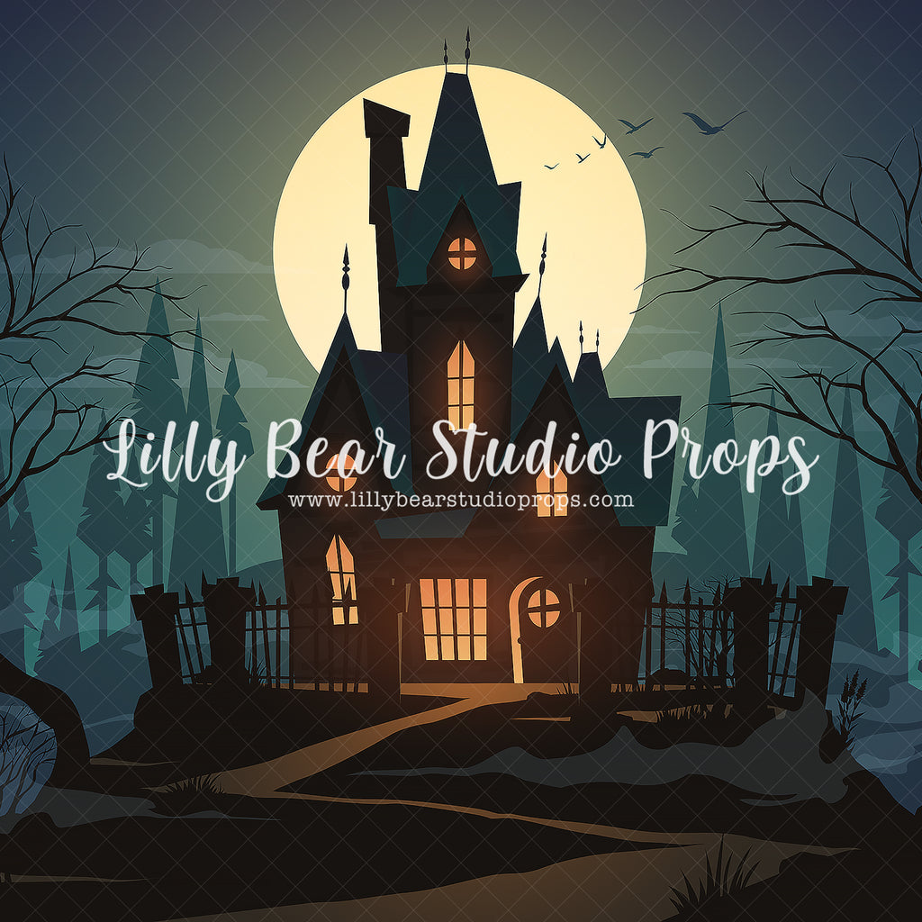Haunted House Graveyard by Lilly Bear Studio Props sold by Lilly Bear Studio Props, bat - bats - black crows - boy pump