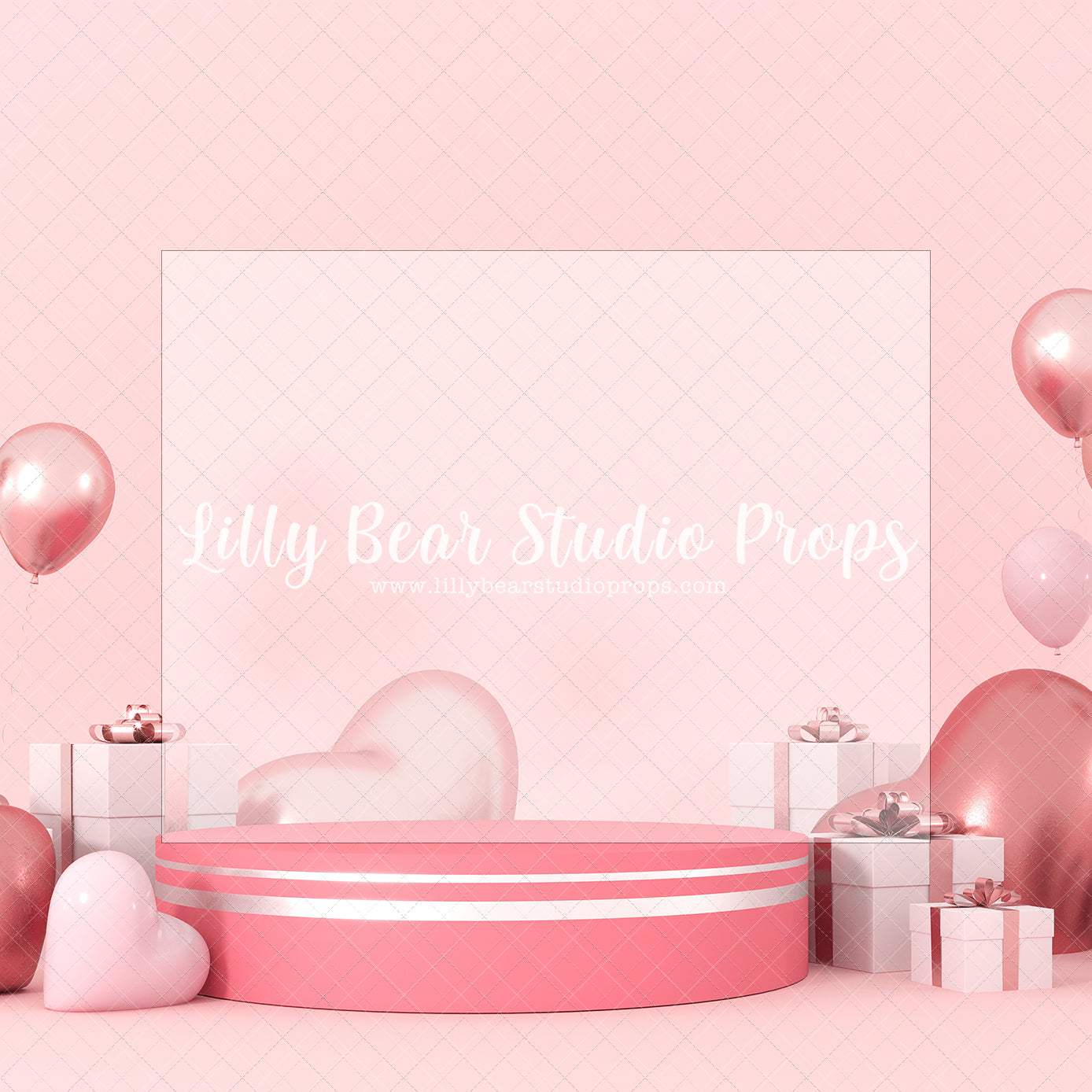 Heart Podium - Lilly Bear Studio Props, all my heart, balloon hearts, be still my heart, candy hearts, cupid, FABRICS, girl, girls, heart, heart flowers, heart love, heart of gold, hearts, hearts and arrows, hearts bokeh, i love you, love, love is in the air, love shop, love wall, pastel hearts, pattern hearts, pink, pink balloon heart, pink heart, pink heart wall, pink hearts, valentine, valentines, valentines day
