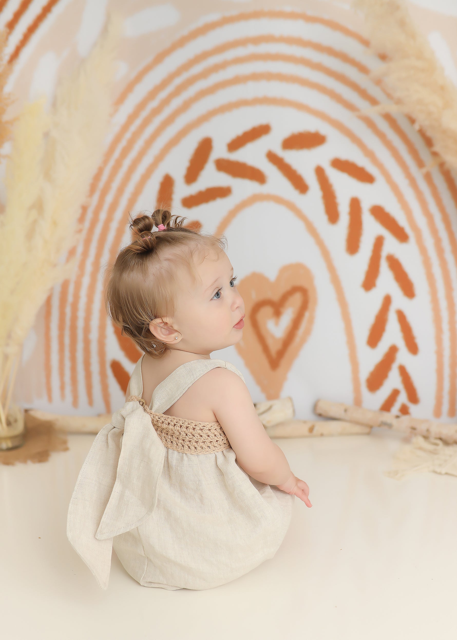 Heart Rainbow - Lilly Bear Studio Props, boho, boho arch, boho chic, boho rainbow, boy, FABRICS, girl, girls, neutral rainbow, pastel rainbow, rainbow, rainbow boho, rainbow curtain, rainbow sky, scandi, scandinavian, Scandinavian rainbow, spring, spring boho, white rainbow