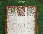 Hedge Of Roses by Meagan Paige Photography sold by Lilly Bear Studio Props, FABRICS - floral - garden - rose garden - r
