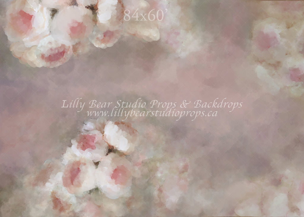 Henrietta by Jessica Ruth Photography sold by Lilly Bear Studio Props, fine art - floral - girls - hand painted - pink