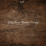 Hickory Barn Wood Floor by Lilly Bear Studio Props sold by Lilly Bear Studio Props, barn wood - fabric - FLOORS - mat
