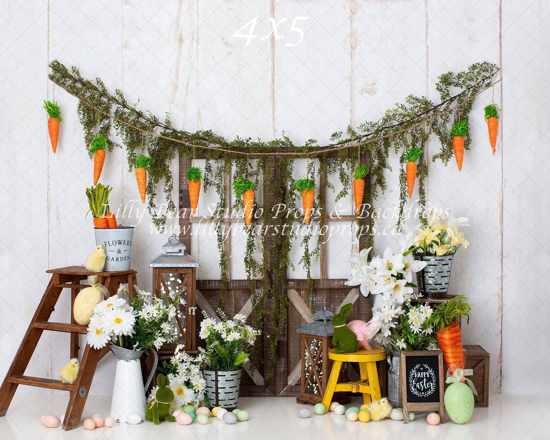 Hippity Hop by Anything Goes Photography sold by Lilly Bear Studio Props, boy - bunny - carrot - easter - FABRICS - gir