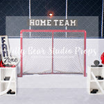 Hockey Fan Zone - Lilly Bear Studio Props, FABRICS, hockey, hockey arena, hockey ice, hockey net, hockey puck, hockey sport, hockey star, hockey stick, leaf hockey, sports, sports fan