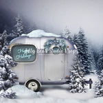 Holiday Camper by Zazz Photography sold by Lilly Bear Studio Props, candles - christmas - christmas fireplace - christm