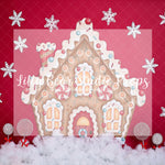 Holiday Cottage - Lilly Bear Studio Props, cabin, christmas, Cozy, Decorated, Fabric, Festive, gingerbread, gingerbread cookies, gingerbread house, gingerbread man, girls, Giving, Holiday, Holy, Hopeful, Joyful, Merry, Peaceful, Peacful, pepermint, Red & Green, Seasonal, Winter, winter one-derland, winter onederland, Wrinkle Free Fabric, Xmas, Yuletide