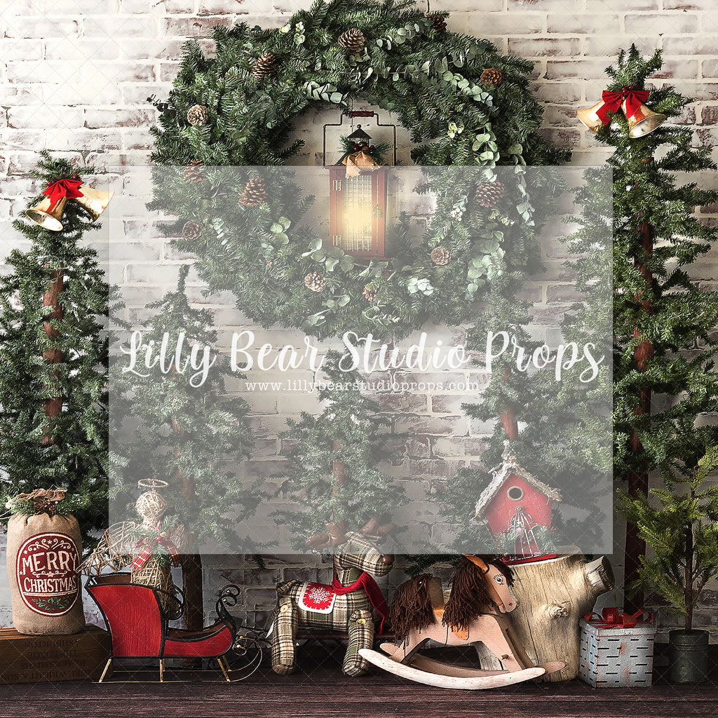 Holiday Hoopla - Lilly Bear Studio Props, christmas, Cozy, Decorated, Festive, Giving, Holiday, Holy, Hopeful, Joyful, Merry, Peaceful, Peacful, Red & Green, Seasonal, Winter, Xmas, Yuletide