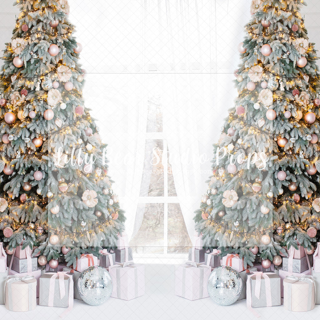 Holiday Mirror Ball - Lilly Bear Studio Props, christmas, Cozy, Decorated, Festive, Giving, Holiday, Holy, Hopeful, Joyful, Merry, Peaceful, Peacful, Red & Green, Seasonal, Winter, Xmas, Yuletide