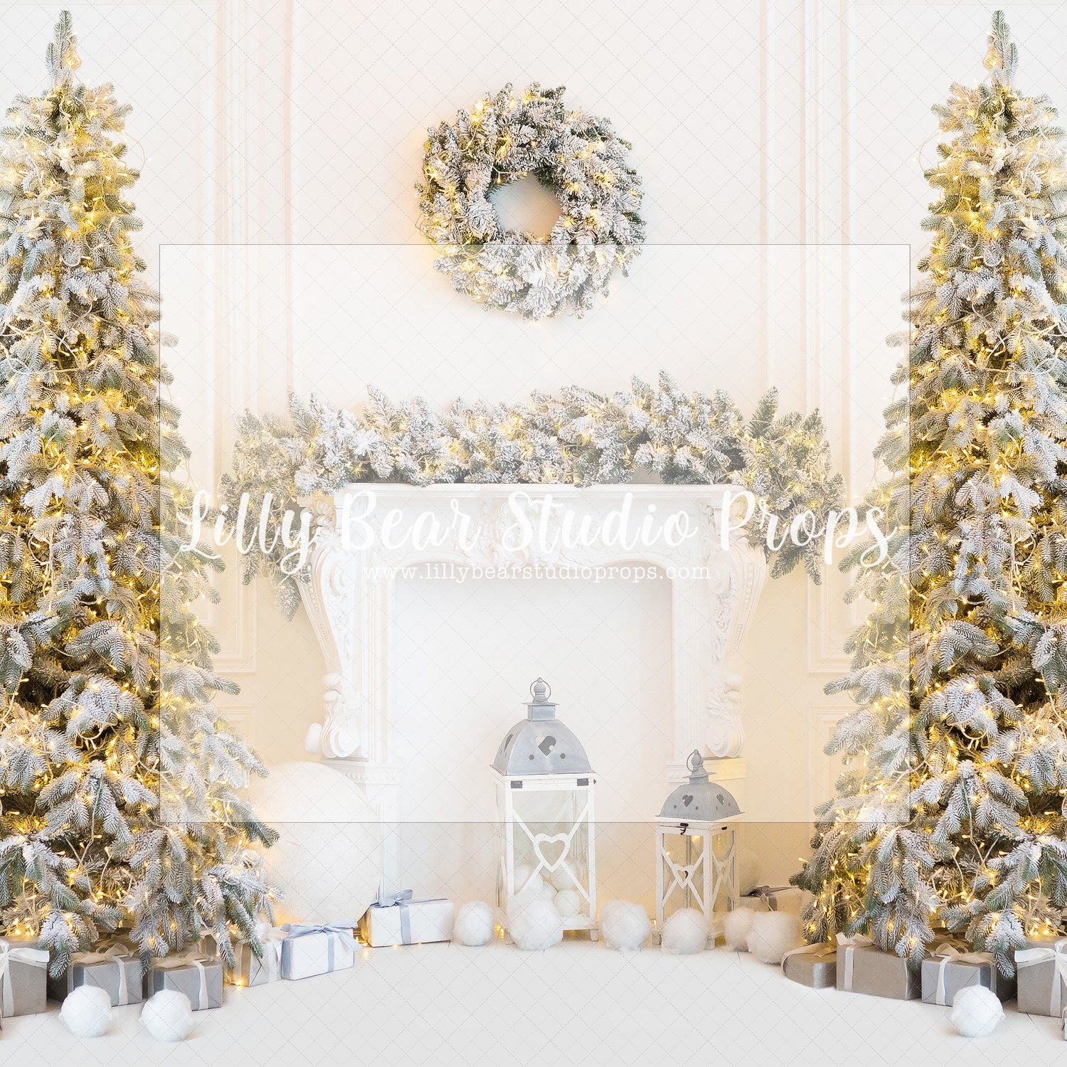 Holiday Shimmer - Lilly Bear Studio Props, christmas, Cozy, Decorated, Festive, Giving, Holiday, Holy, Hopeful, Joyful, Merry, Peaceful, Peacful, Red & Green, Seasonal, Winter, Xmas, Yuletide