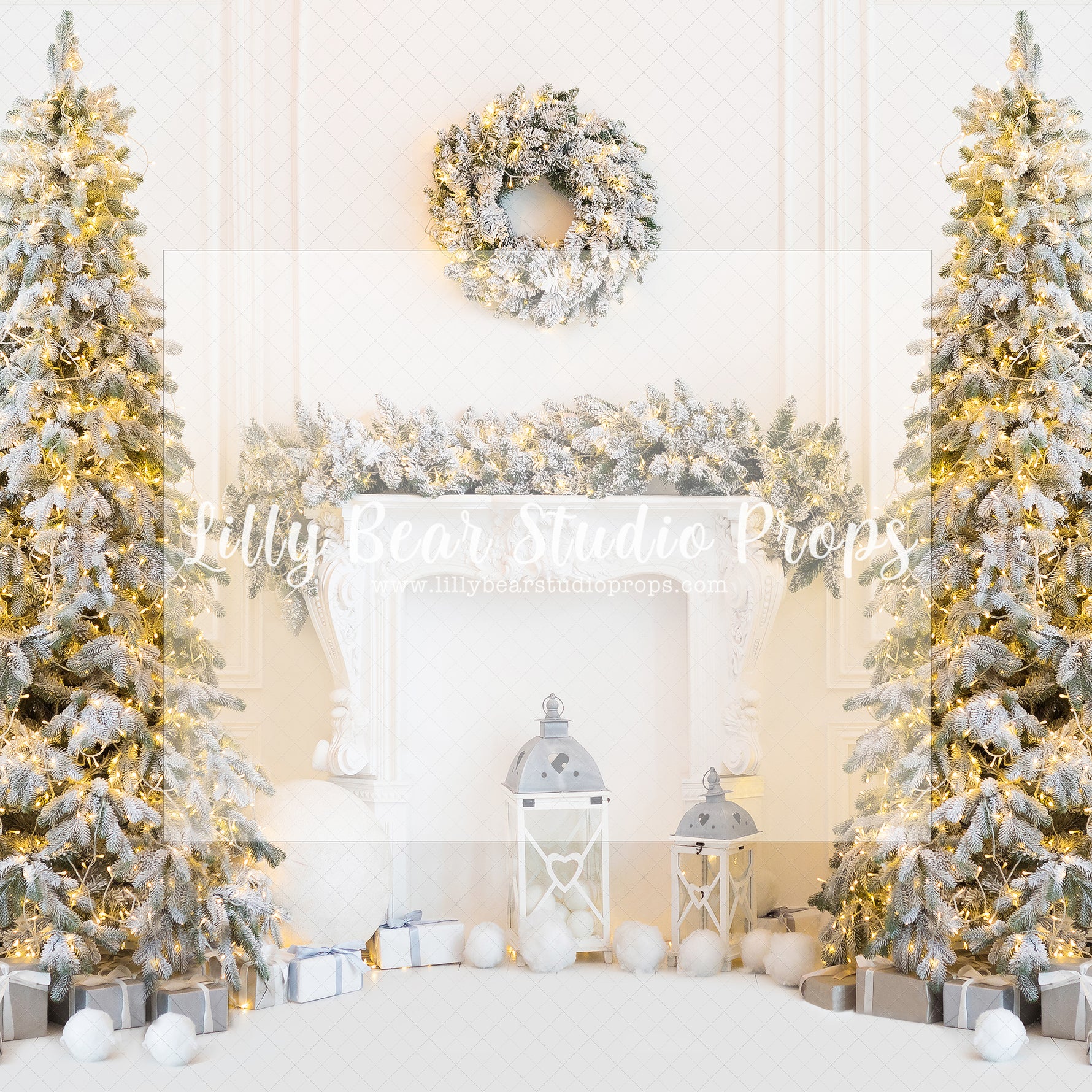 Holiday Shimmer - Lilly Bear Studio Props, christmas, Cozy, Decorated, Festive, Giving, Holiday, Holy, Hopeful, Joyful, Merry, Peaceful, Peacful, Red & Green, Seasonal, Winter, Xmas, Yuletide
