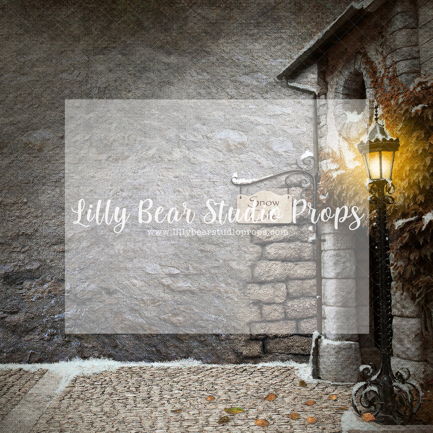 Holiday Snow Cafe - Lilly Bear Studio Props, christmas, Cozy, Decorated, Festive, Giving, Holiday, Holy, Hopeful, Joyful, Merry, Peaceful, Peacful, Red & Green, Seasonal, Winter, Xmas, Yuletide