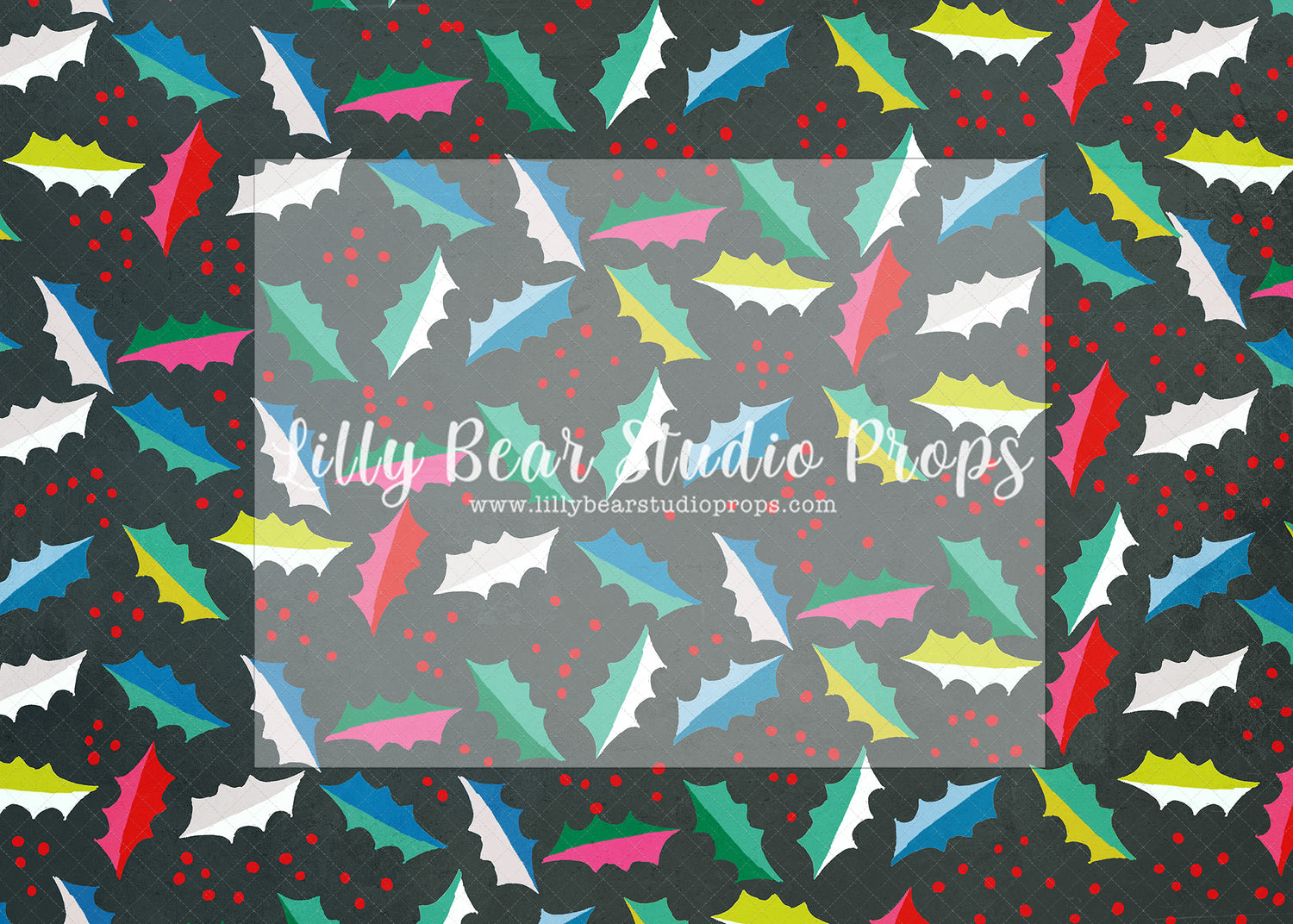 Hollies - Lilly Bear Studio Props, christmas, Cozy, Decorated, Festive, Giving, Holiday, Holy, Hopeful, Joyful, Merry, Peaceful, Peacful, Red & Green, Seasonal, Winter, Xmas, Yuletide