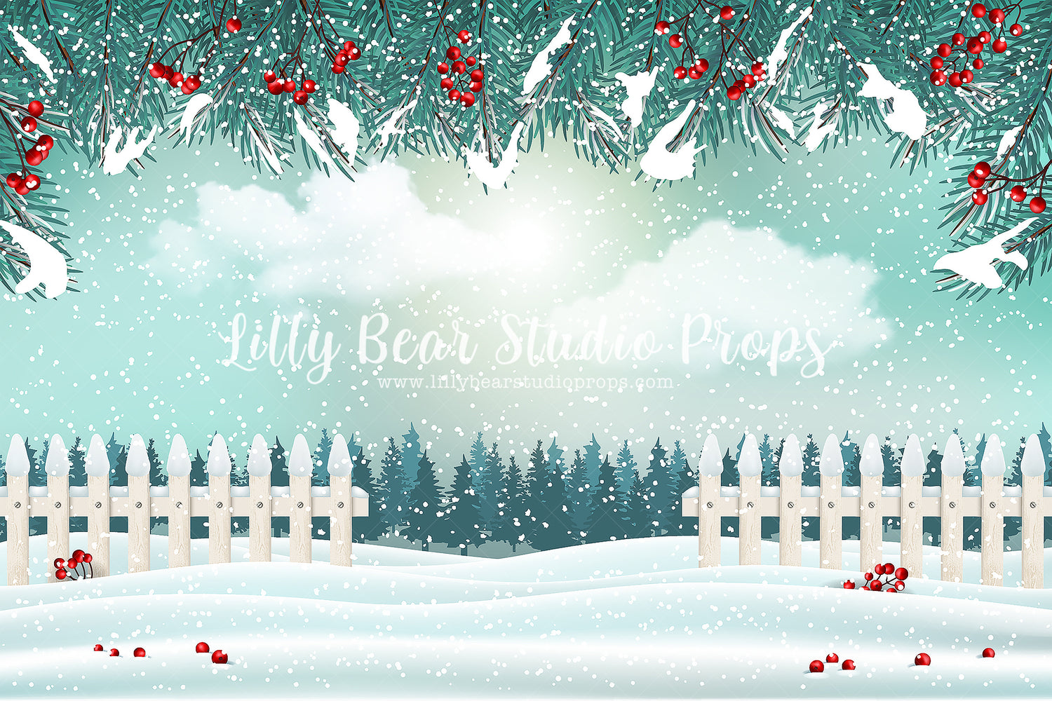 Holly Berries by Lilly Bear Studio Props sold by Lilly Bear Studio Props, christmas - holiday