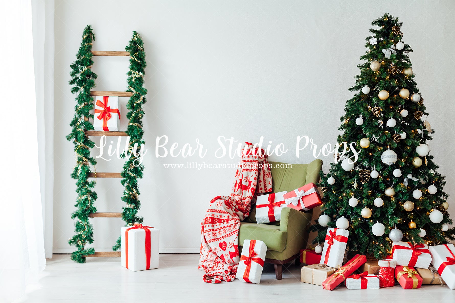 Holly Christmas Morning by Lilly Bear Studio Props sold by Lilly Bear Studio Props, christmas - holiday - winter