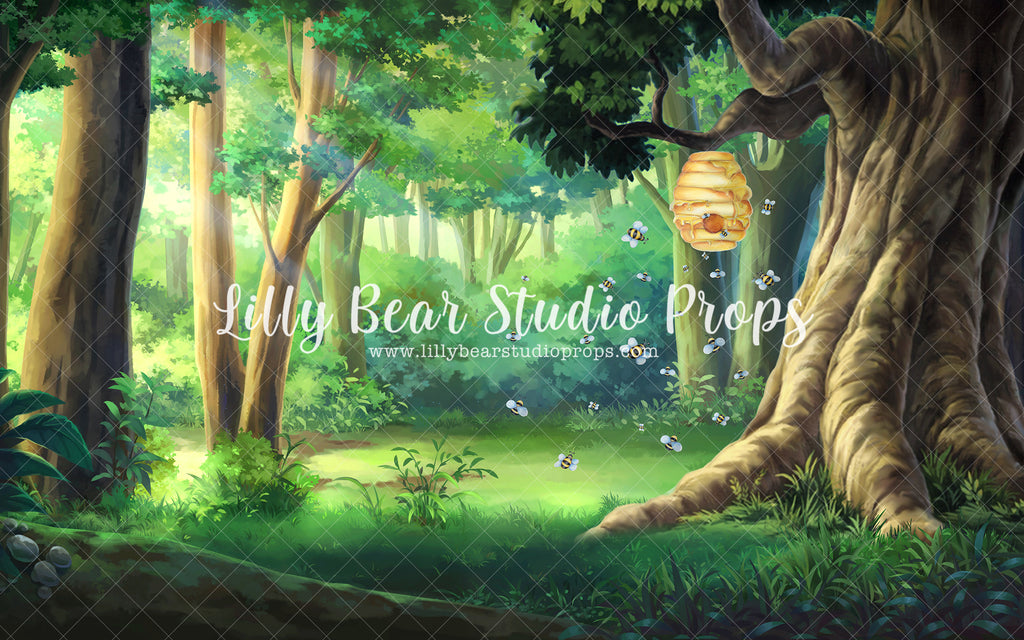 Honey Acre Woods - Lilly Bear Studio Props, beauty and the beast, fantasy, girls, hand painted