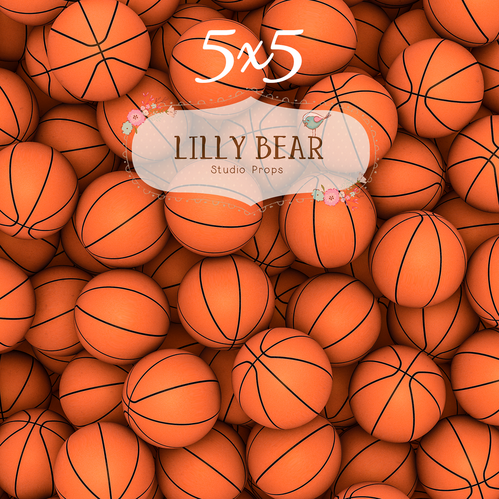 Hoops by Lilly Bear Studio Props sold by Lilly Bear Studio Props, balls - basketball - FABRICS - hoops