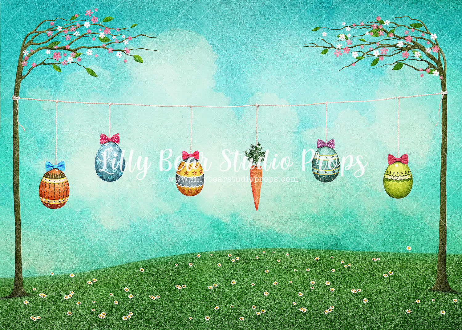 Hoppy Planes by Lilly Bear Studio Props sold by Lilly Bear Studio Props, blue floral - blue flower - blue flowers - bri