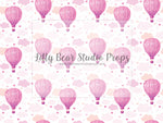 Hot Air Balloon Love - Lilly Bear Studio Props, all my heart, balloon hearts, be still my heart, candy hearts, cupid, FABRICS, girl, girls, heart, heart flowers, heart love, heart of gold, hearts, hearts and arrows, hearts bokeh, i love you, love, love is in the air, love shop, love wall, pastel hearts, pattern hearts, pink, pink balloon heart, pink heart, pink heart wall, pink hearts, valentine, valentines, valentines balloons, valentines day