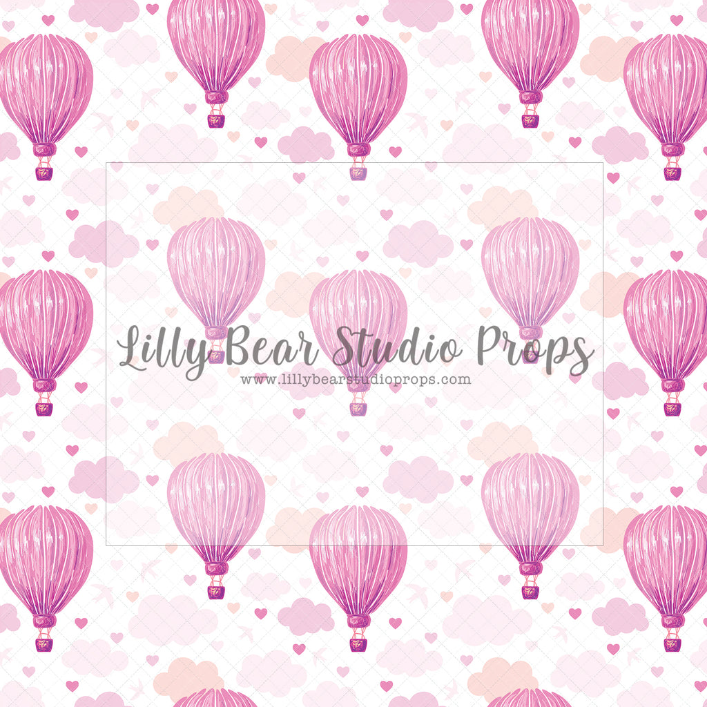 Hot Air Balloon Love - Lilly Bear Studio Props, all my heart, balloon hearts, be still my heart, candy hearts, cupid, FABRICS, girl, girls, heart, heart flowers, heart love, heart of gold, hearts, hearts and arrows, hearts bokeh, i love you, love, love is in the air, love shop, love wall, pastel hearts, pattern hearts, pink, pink balloon heart, pink heart, pink heart wall, pink hearts, valentine, valentines, valentines balloons, valentines day