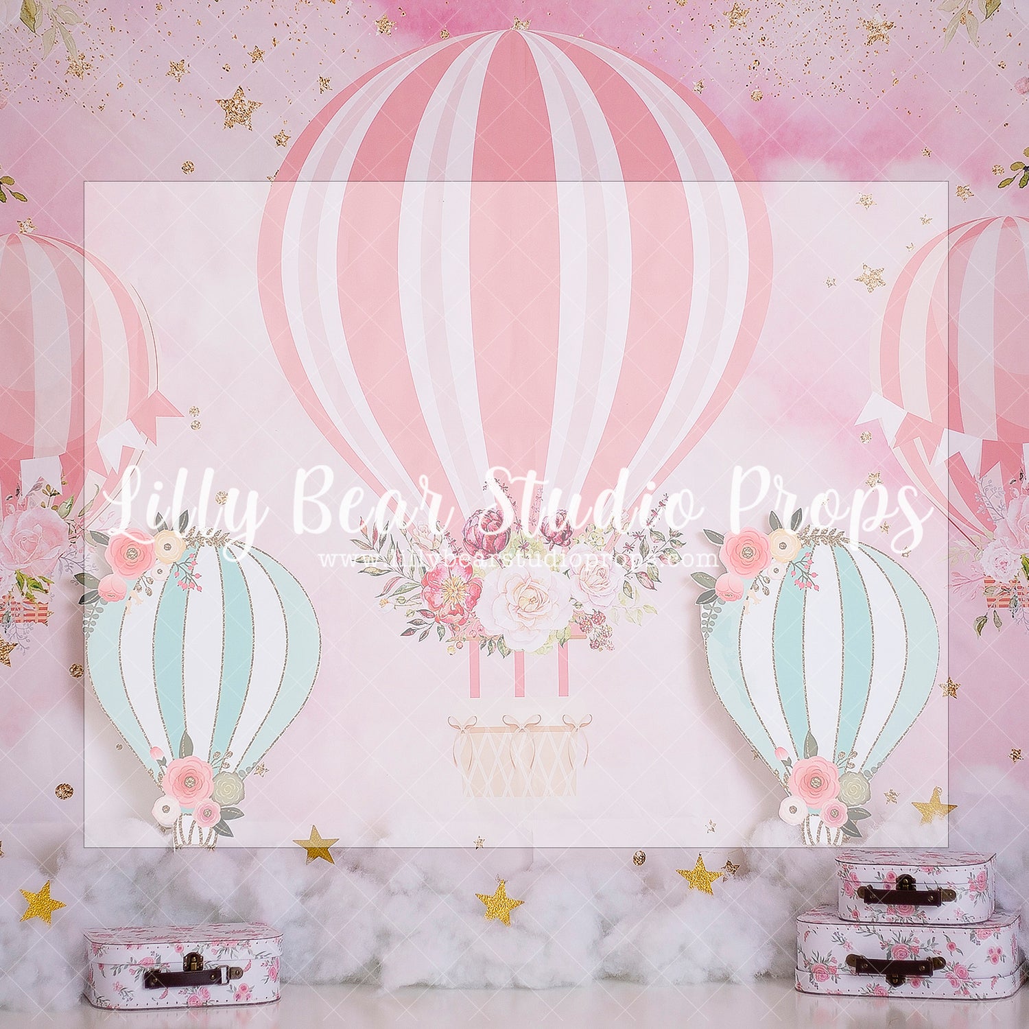 Hot Air Balloon Ride - Lilly Bear Studio Props, balloon rainbow, colourful rainbow, colours of the rainbow, fidget, fidget toys, over the rainbow, pop it toy, rainbow, rainbow baby, rainbow balloon, rainbow balloons, rainbow fidget, rainbow garland, rainbow pop it, rainbow wall, toys