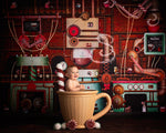 Hot Cocoa Factory by Brittany Ebany & Co. sold by Lilly Bear Studio Props, christmas - christmas carol - christmas cook
