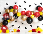 Hot Diggity Dog by Sweet Memories Photos By Carolyn sold by Lilly Bear Studio Props, balloon garland - balloons - cake
