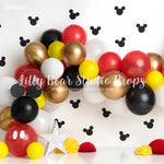 Hot Diggity Dog by Sweet Memories Photos By Carolyn sold by Lilly Bear Studio Props, balloon garland - balloons - cake