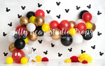 Hot Diggity Dog by Sweet Memories Photos By Carolyn sold by Lilly Bear Studio Props, balloon garland - balloons - cake