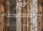 Hudson Vertical Wood Planks Floor by Lilly Bear Studio Props sold by Lilly Bear Studio Props, barn - barn wood - dark w