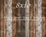 Hudson Vertical Wood Planks Floor by Lilly Bear Studio Props sold by Lilly Bear Studio Props, barn - barn wood - dark w