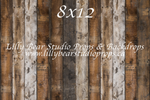 Hudson Vertical Wood Planks Floor by Lilly Bear Studio Props sold by Lilly Bear Studio Props, barn - barn wood - dark w