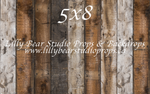 Hudson Vertical Wood Planks Floor by Lilly Bear Studio Props sold by Lilly Bear Studio Props, barn - barn wood - dark w