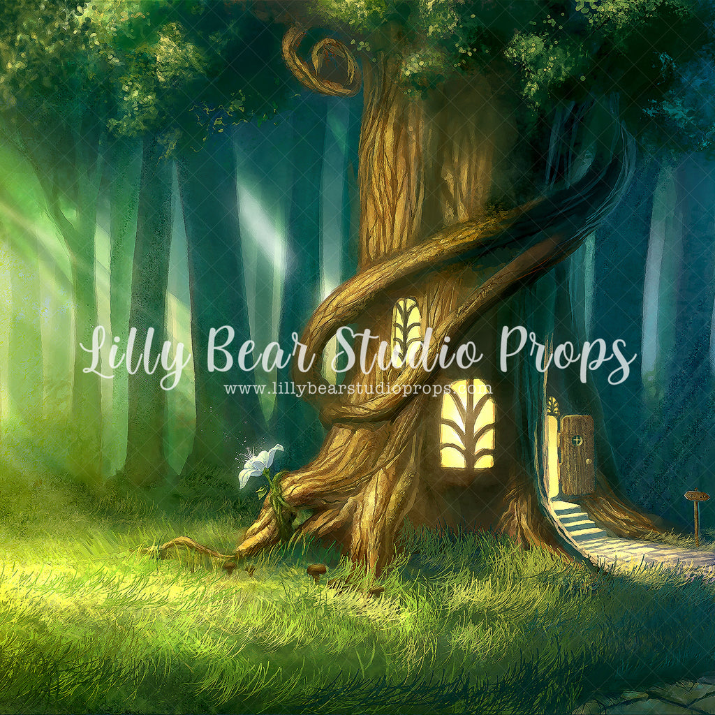 Hundred Acre Wood by Lilly Bear Studio Props sold by Lilly Bear Studio Props, fabric - fairytale - forest - hundred acr