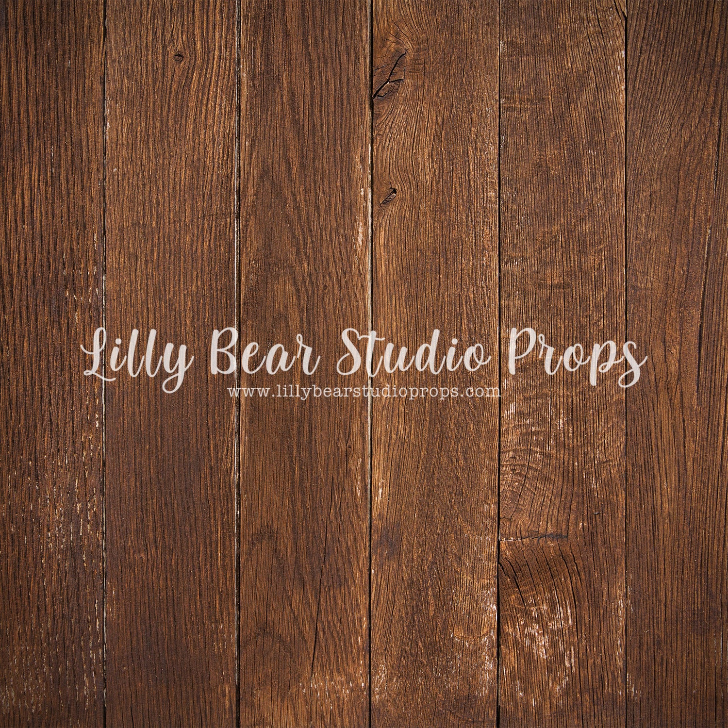 Hunter Vertical Wood Planks Floor by Lilly Bear Studio Props sold by Lilly Bear Studio Props, dark - dark wood - dark w
