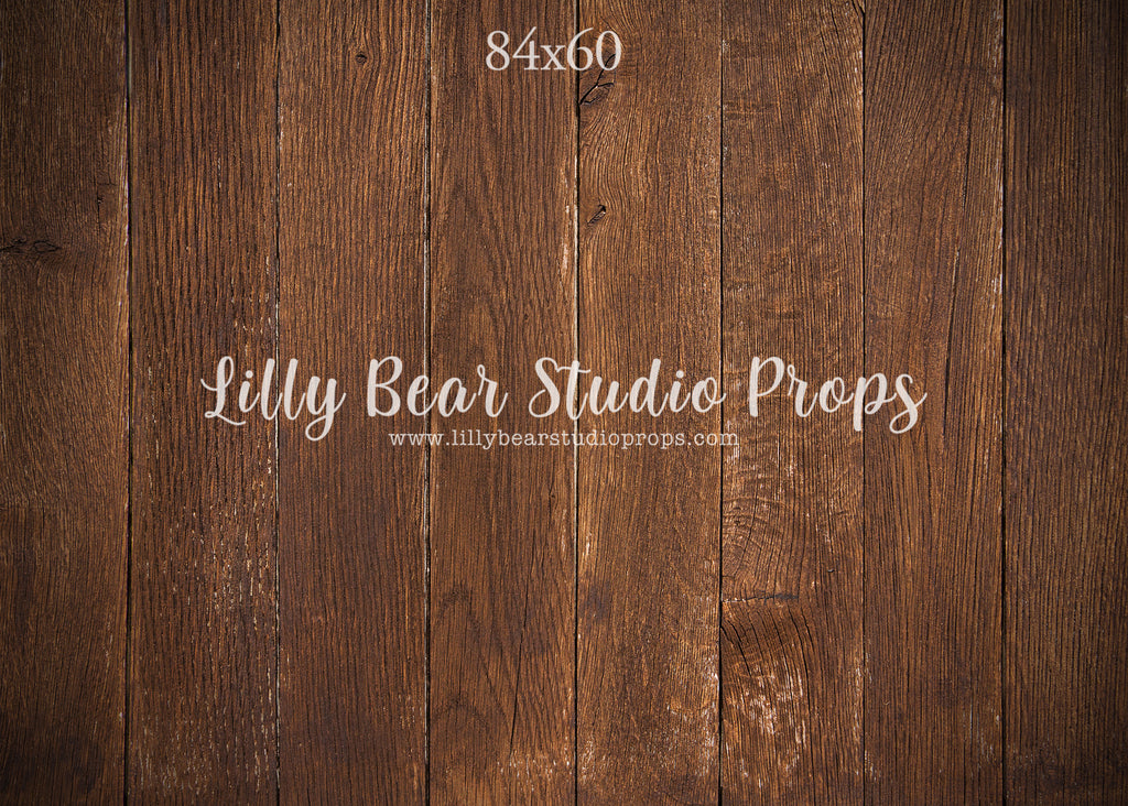 Hunter Vertical Wood Planks Floor by Lilly Bear Studio Props sold by Lilly Bear Studio Props, dark - dark wood - dark w