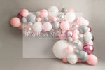 Pink and Grey Pretty Party - Lilly Bear Studio Props, birthday, clouds, glitter gold, glitter pink, gold, gold confetti, gold pink glitter, gold stars, lantern, moon, moon and stars, moon stars and clouds, pink glitter & gold, stars