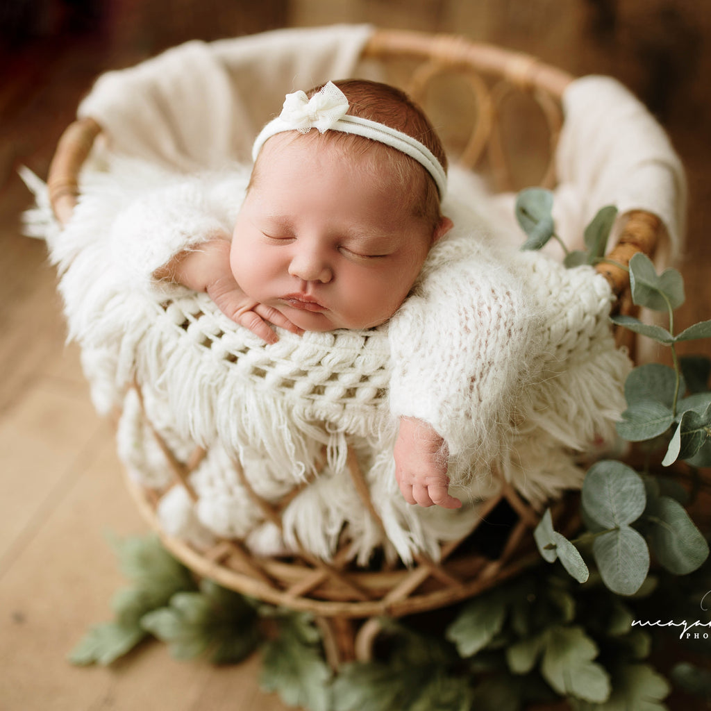 Arlo Basket (RTS) by Lilly Bear Studio Props sold by Lilly Bear Studio Props, baby papasan chair - bamboo - bamboo baby