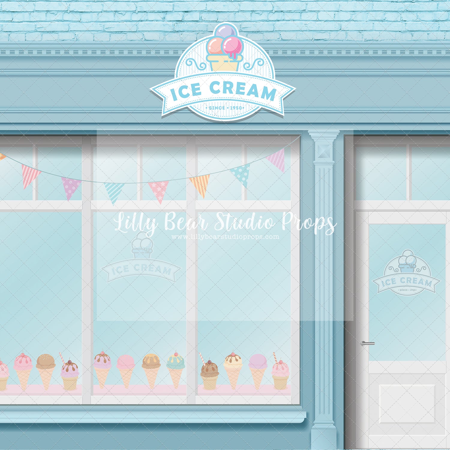 Ice Cream Gelateria Blue