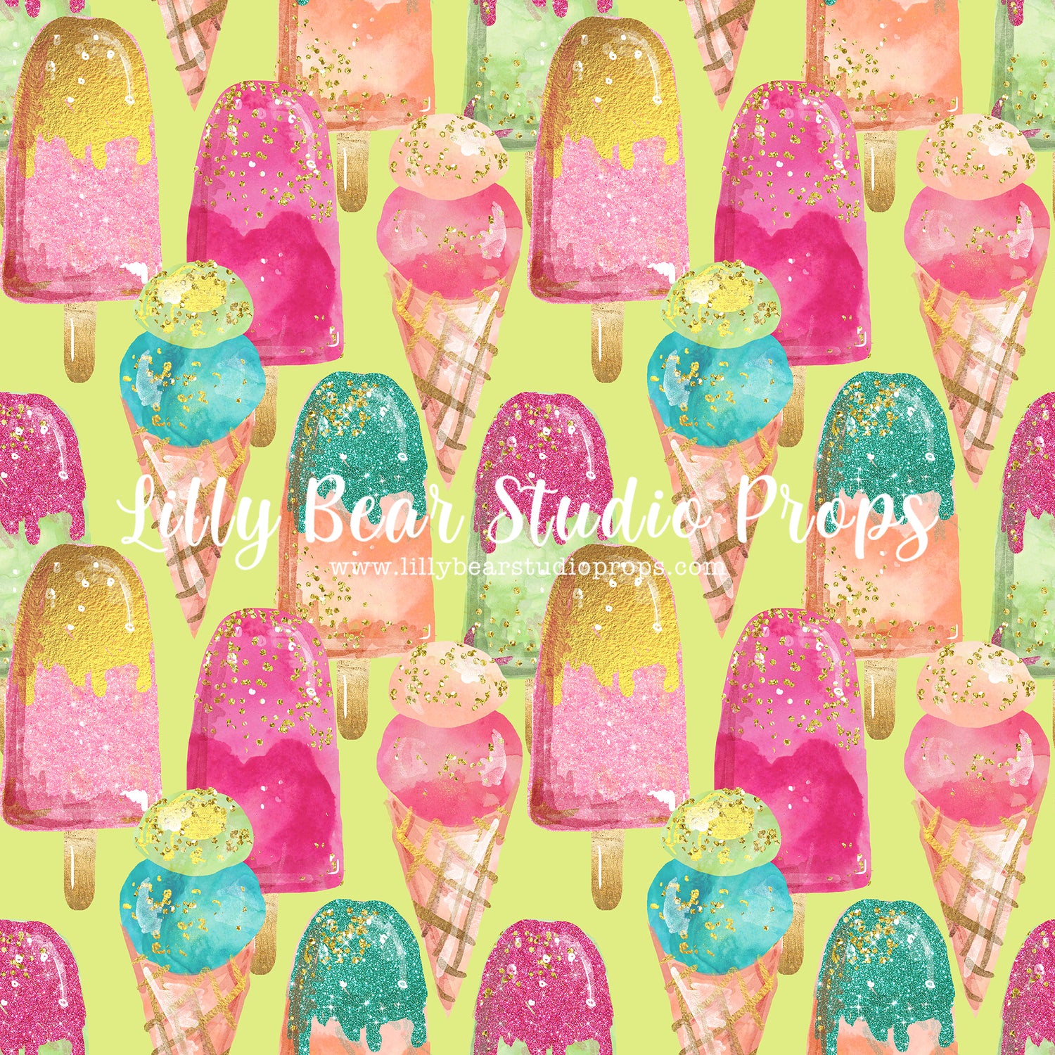 Ice Pop by Lilly Bear Studio Props sold by Lilly Bear Studio Props, cold - flavour - ice - ice cream - ice cream truck