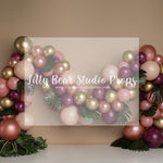 In the Pink Jungle by E Newton - Lilly Bear Studio Props, into the jungle, island jungle, jungle, jungle animals, jungle balloon wall, jungle balloons, jungle book, jungle first birthday, jungle island, jungle leaves, jungle one, jungle palms, jungle party, jungle safari party, jungle vines, jungle wall, little wild one, metalic balloons, metallic balloon, metallic balloons, welcome to the jungle, wild jungle, wild one, wild one girl