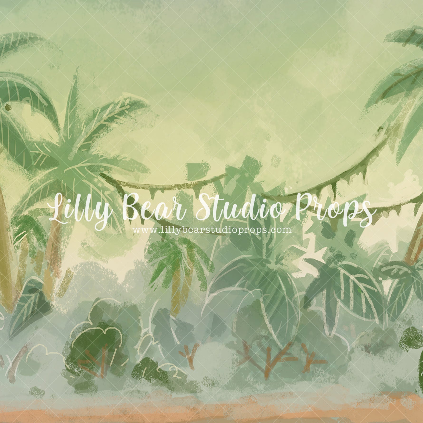 Into The Jungle by Lilly Bear Studio Props sold by Lilly Bear Studio Props, animals - baby jungle - dessert island - is