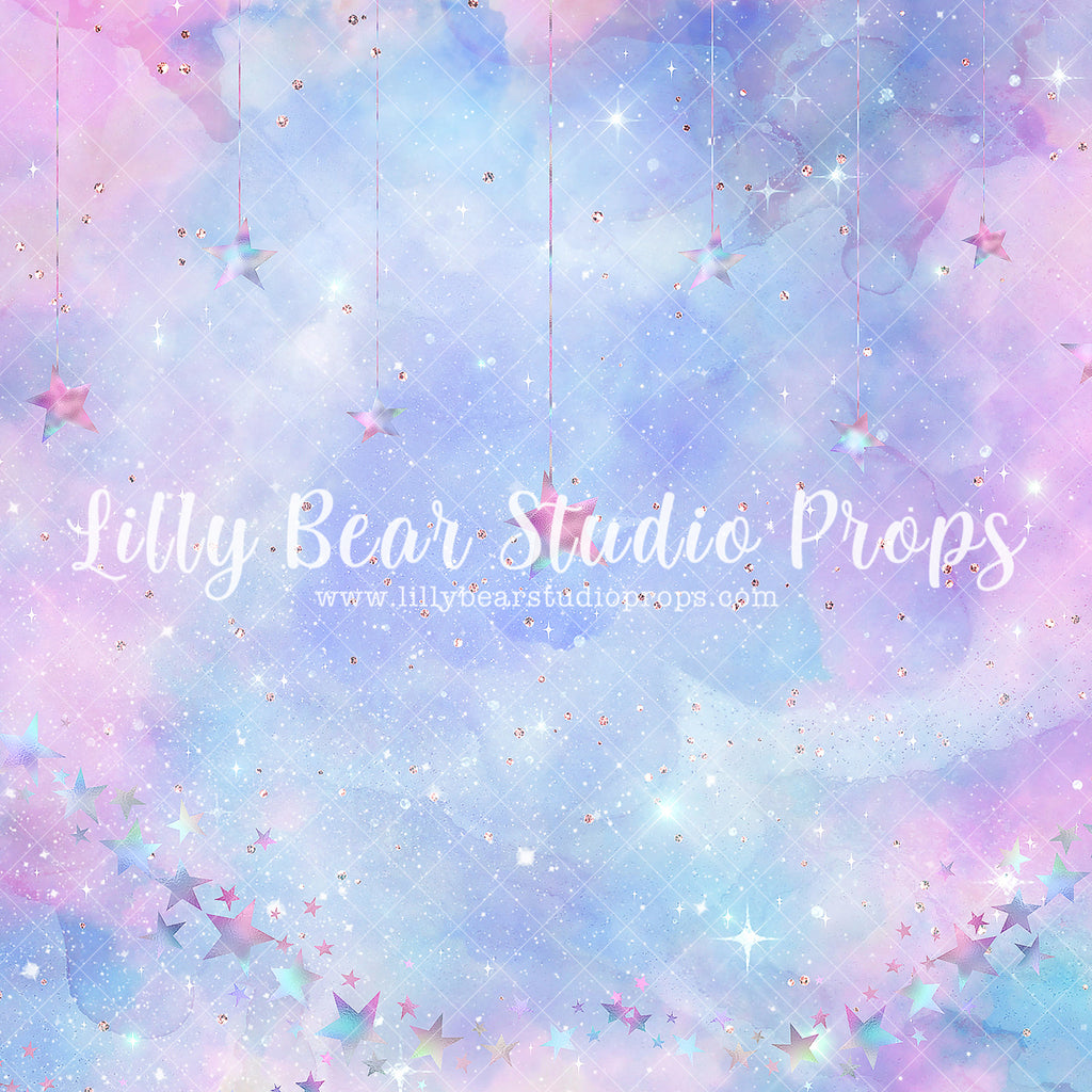 Iridescent Stars - Lilly Bear Studio Props, fairy tale, fairytale, glitter, glitter unicorn, magic unicorn, pink texture, purple, raining unicorns, unicorn, unicorn party