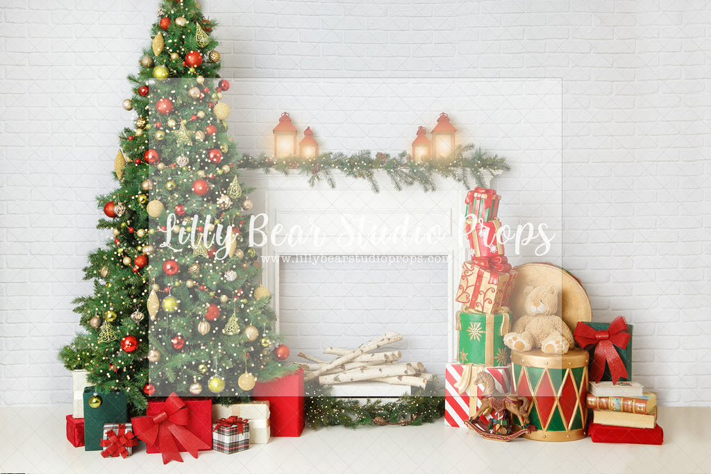 It's Christmas Darling - Lilly Bear Studio Props, christmas, Cozy, Decorated, Festive, Giving, Holiday, Holy, Hopeful, Joyful, Merry, Peaceful, Peacful, Red & Green, Seasonal, Winter, Xmas, Yuletide
