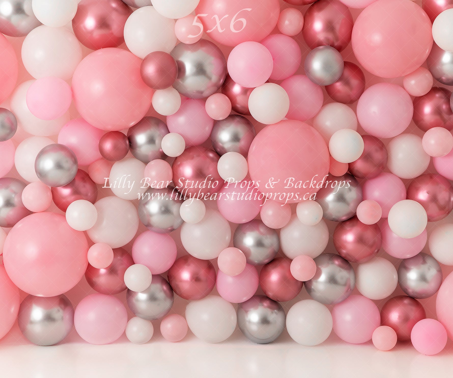 It's My Party by OhSoBeauty Photography sold by Lilly Bear Studio Props, ballerina princess - balloon - balloon arch