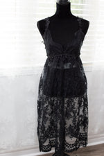 Black Lace Dress - Lace Straps by Lilly Bear Studio Props sold by Lilly Bear Studio Props, black dress - dress - lace d