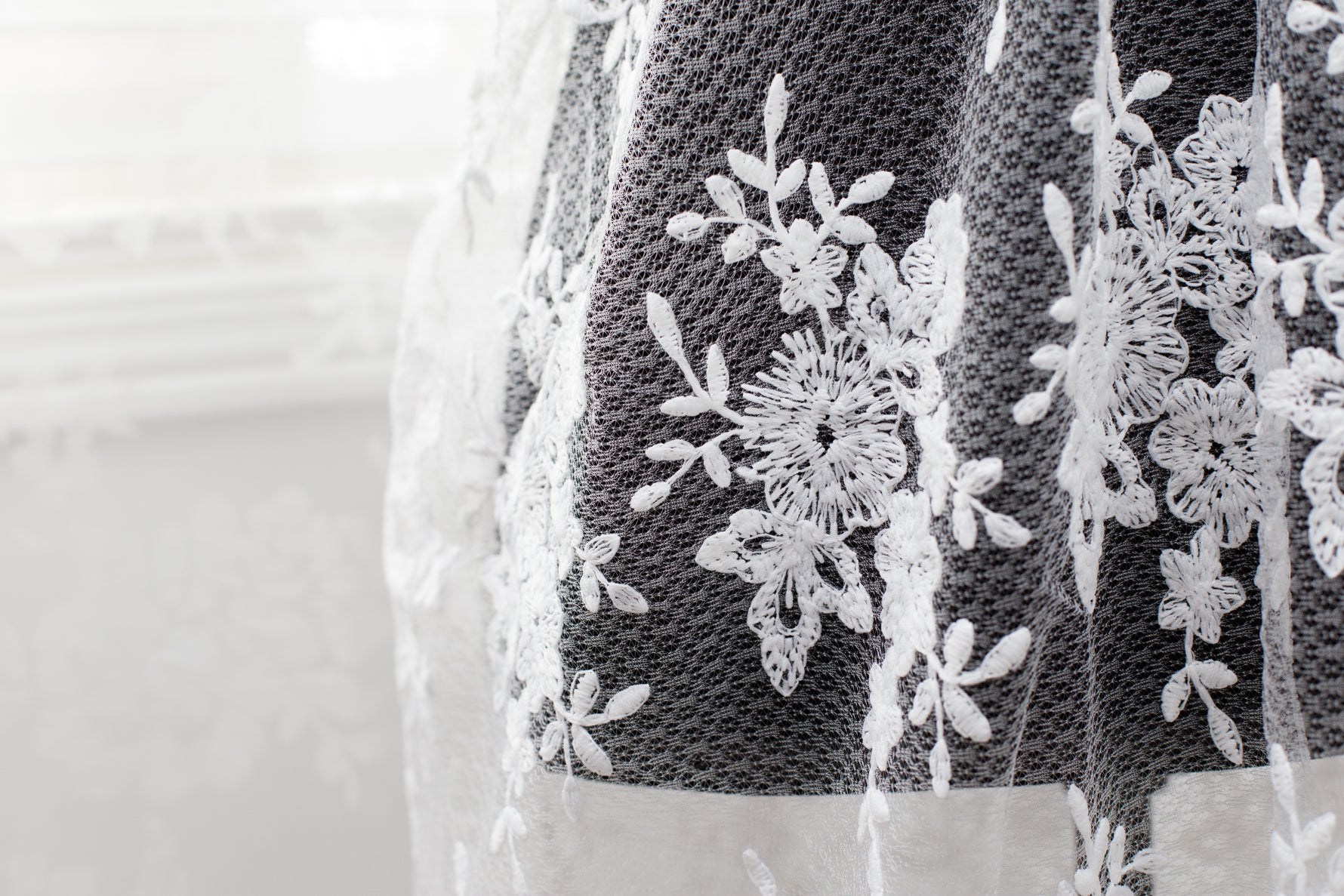 White Lace Dress - Lace Straps by Lilly Bear Studio Props sold by Lilly Bear Studio Props, black dress - dress - lace d