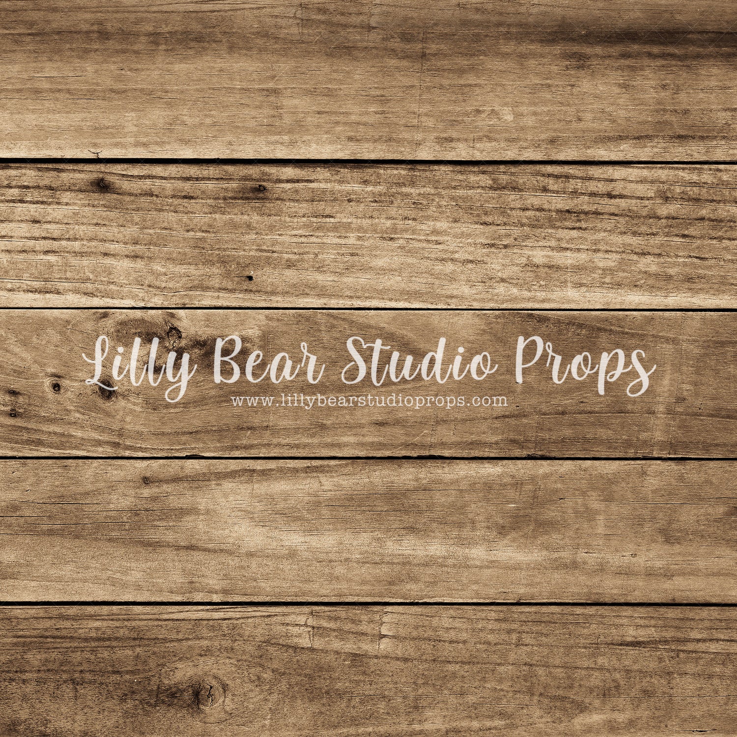 Jackson Horizontal Wood Planks Floor by Lilly Bear Studio Props sold by Lilly Bear Studio Props, barn wood - brown wood