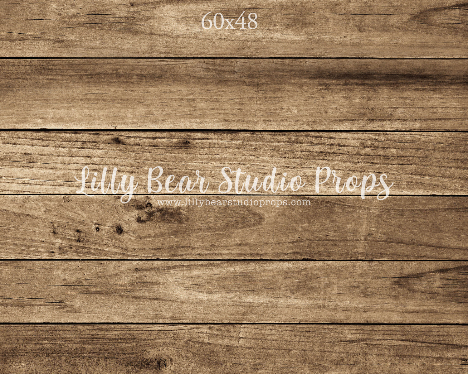 Jackson Horizontal Wood Planks Floor by Lilly Bear Studio Props sold by Lilly Bear Studio Props, barn wood - brown wood